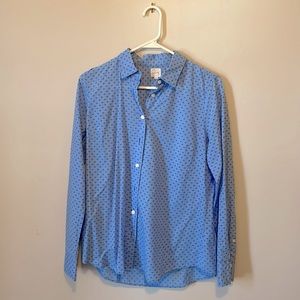 J. Crew Patterned Button Down Shirt